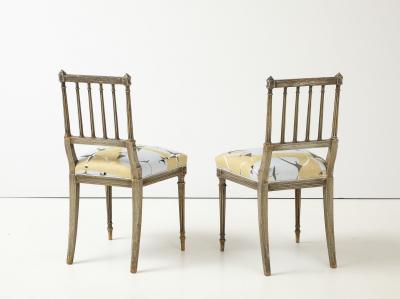 Pair of Neoclassical Side Chairs