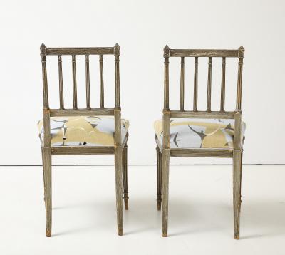 Pair of Neoclassical Side Chairs