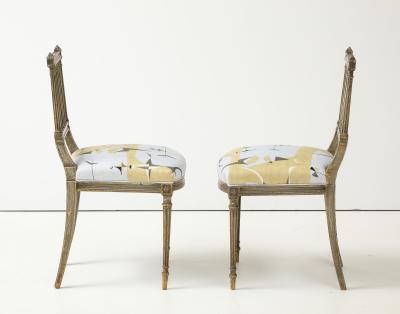 Pair of Neoclassical Side Chairs