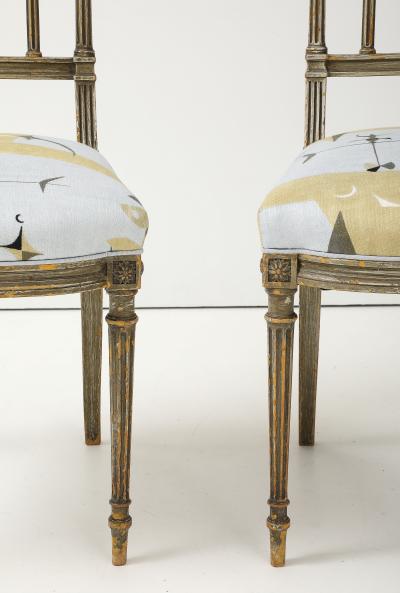 Pair of Neoclassical Side Chairs