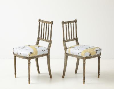 Pair of Neoclassical Side Chairs