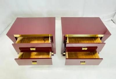 Pair of Nightstands by Jafan Corporation USA 1960s