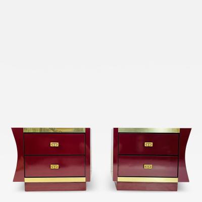 Pair of Nightstands by Jafan Corporation USA 1960s