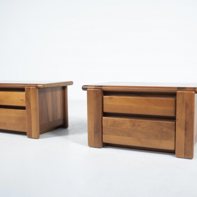 Pair of Nightstands by Mario Marenco for Mobil Girgi Italy
