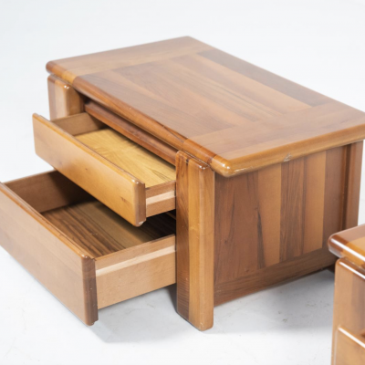 Pair of Nightstands by Mario Marenco for Mobil Girgi Italy
