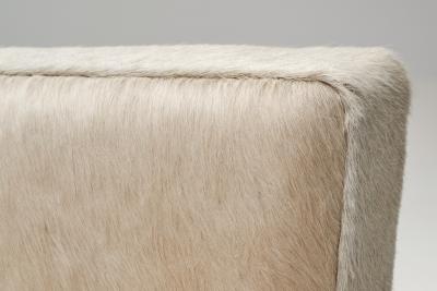 Pair of Norwegian Armchairs in Cowhide Norway ca 1930s