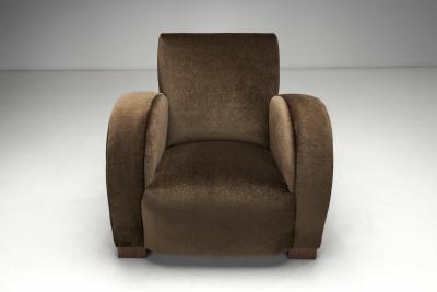 Pair of Norwegian Art Deco Armchairs Norway 1930s