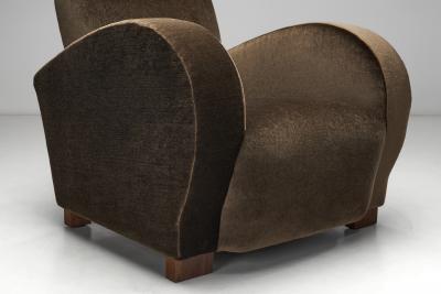 Pair of Norwegian Art Deco Armchairs Norway 1930s