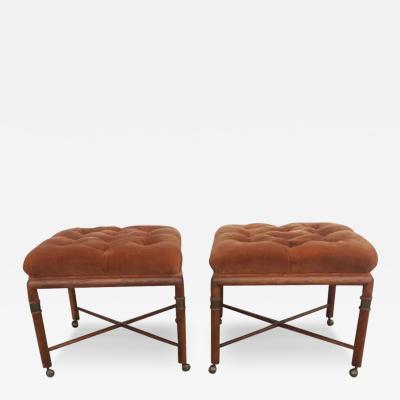 Pair of Ottoman by Hickory