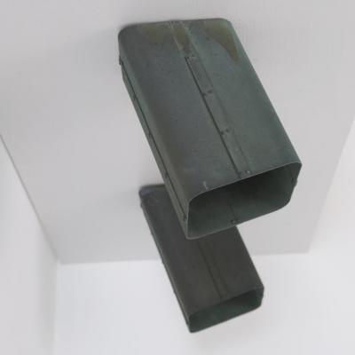 Pair of Outdoor Patinated Copper Ceiling Wall Lamps Finland 1950s