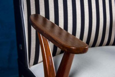 Pair of Outstanding Mid Century Brazilian Armchairs 1950