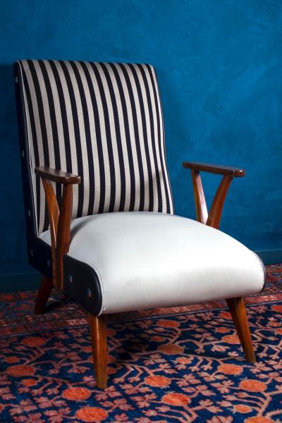 Pair of Outstanding Mid Century Brazilian Armchairs 1950