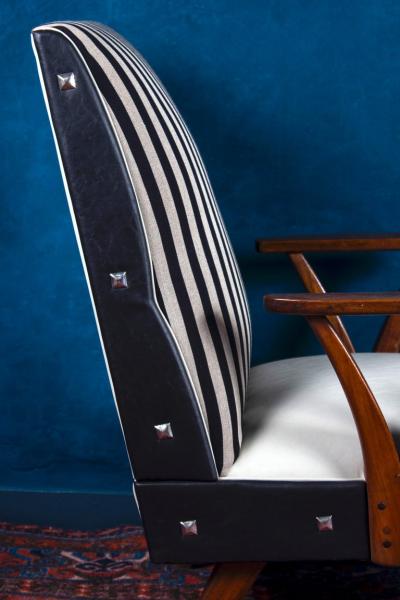 Pair of Outstanding Mid Century Brazilian Armchairs 1950