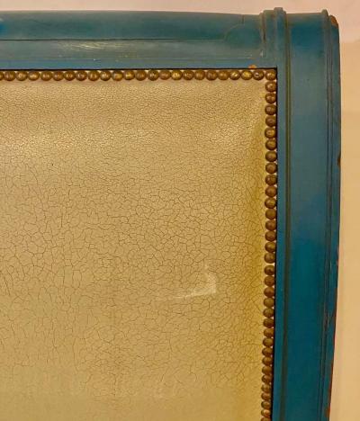 Pair of Paint and Parcel Gilt Twin Bed Frames by Maison Jansen