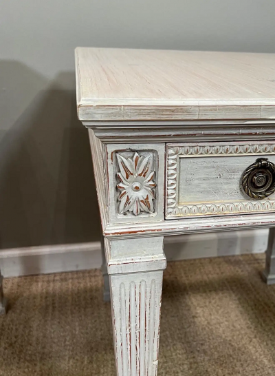 Pair of Painted Pine Bedside Tables