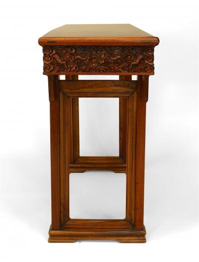 Pair of Pair of Chinese Hardwood Console Table