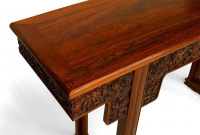 Pair of Pair of Chinese Hardwood Console Table