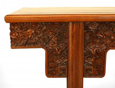 Pair of Pair of Chinese Hardwood Console Table