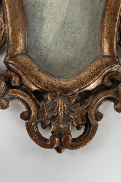 Pair of Paramour Gilt wood Mirrors