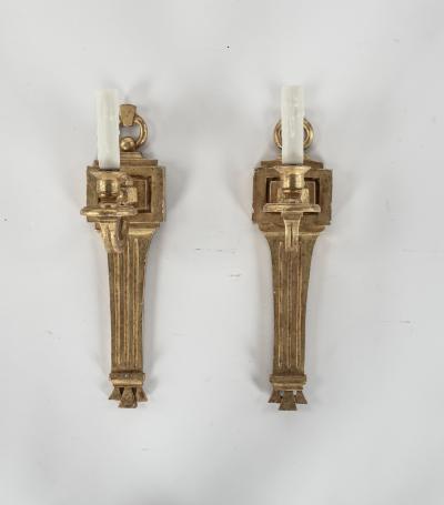 Pair of Paul Ferrante Stickley Sconces