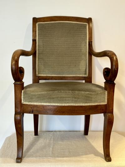 Pair of Period Louis Philippe Armchairs