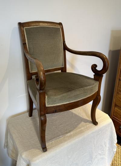 Pair of Period Louis Philippe Armchairs