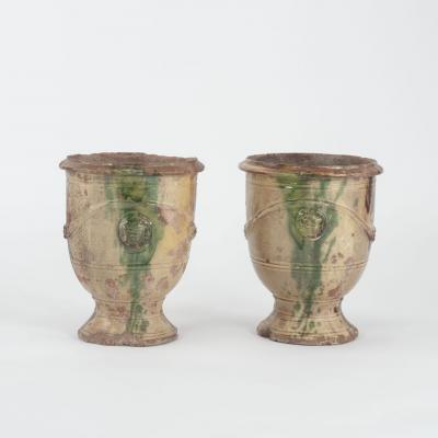 Pair of Petite Anduze Jars