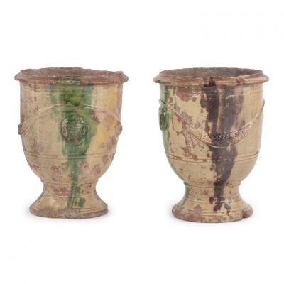 Pair of Petite Anduze Jars