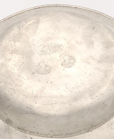Pair of Pewter Plates 18th or 19th century