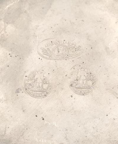 Pair of Pewter Plates 18th or 19th century