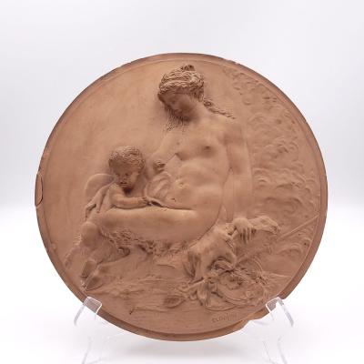 Pair of Plaques after Cloidon France circa 1900