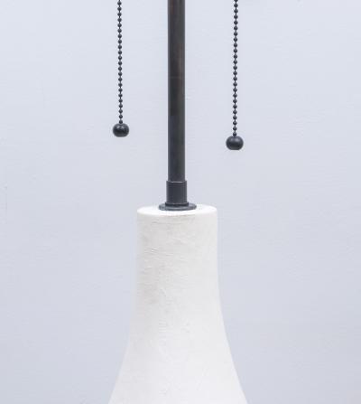 Pair of Plaster Custom Elle Lamps