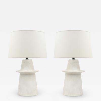 Pair of Plaster Table Lamps