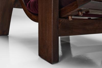 Pair of Post Modern Adjustable Lounge Chairs Europe 1980s