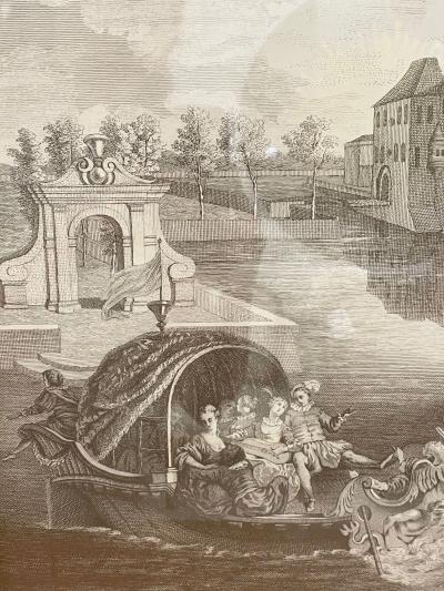 Pair of Prints Finely Framed LHiver et Printemps