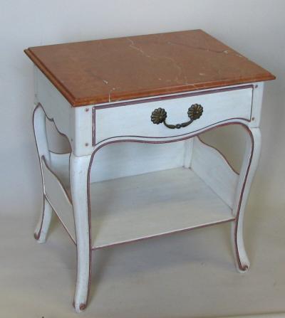 Pair of Provincial Louis XV Style Side Tables