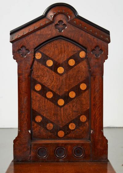 Pair of Puginesque Hall Chairs