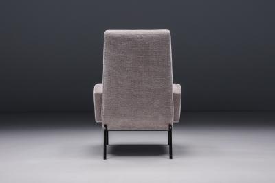 Pair of Purple Armchairs 1950s