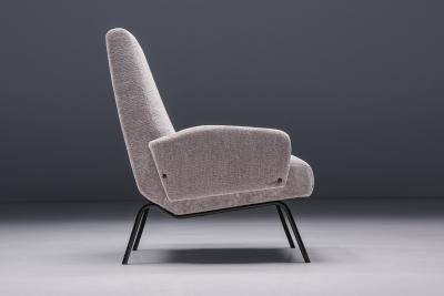 Pair of Purple Armchairs 1950s