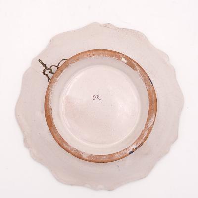 Pair of Quimper Plates France 19th century