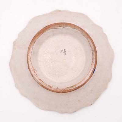 Pair of Quimper Plates France 19th century