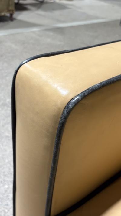 Pair of Ralph Lauren Style Leather Club Chairs C 2000 