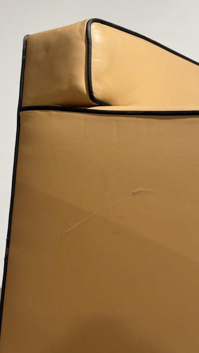 Pair of Ralph Lauren Style Leather Club Chairs C 2000 