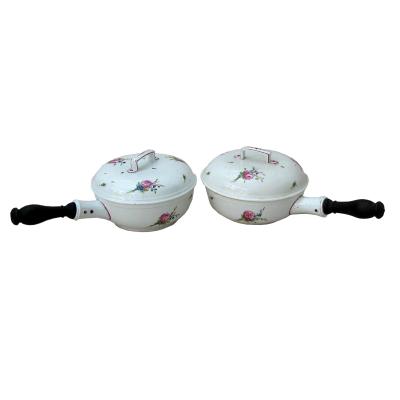 Pair of Rare Louis XVI Porcelain Covered Dishes