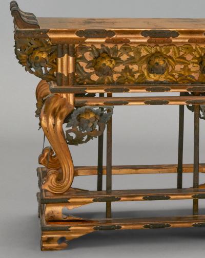 Pair of Rare Temple Stands