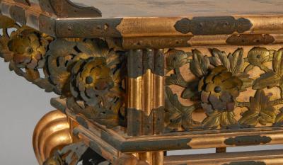 Pair of Rare Temple Stands