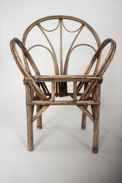 Pair of Rattan Armchairs