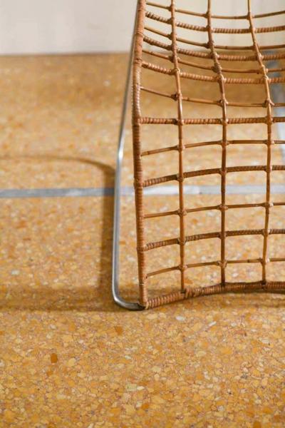 Pair of Rattan Chairs with Metal Structure 1980