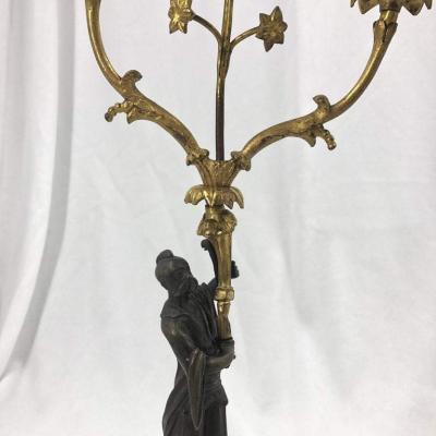 Pair of Regency Candelabra