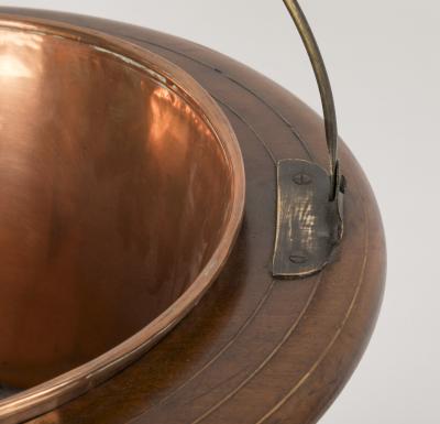 Pair of Regency Mahogany Peat Buckets or Planters